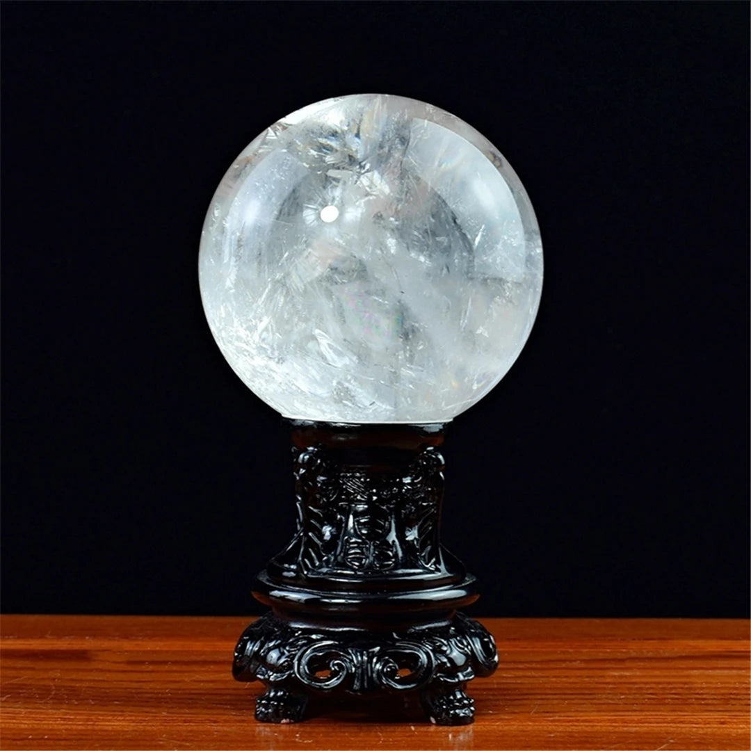 White Quartz Crystal Ball-ToShay.org