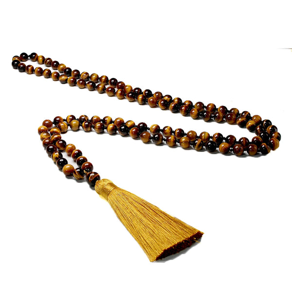 Yellow Tiger Eye Japamala-ToShay.org