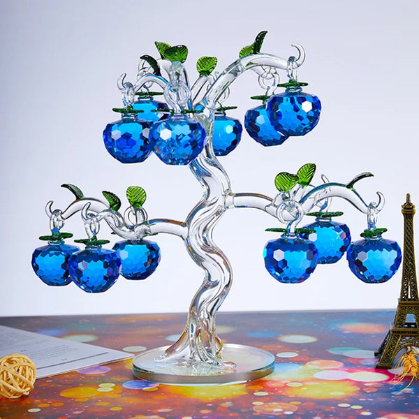 Crystal Glass Apple Tree-ToShay.org