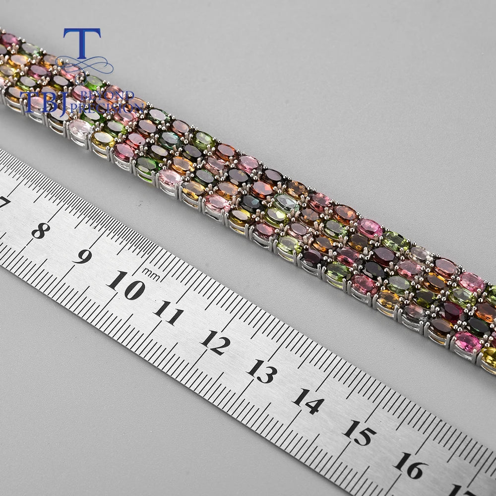 Mixed Tourmaline Bracelet-ToShay.org
