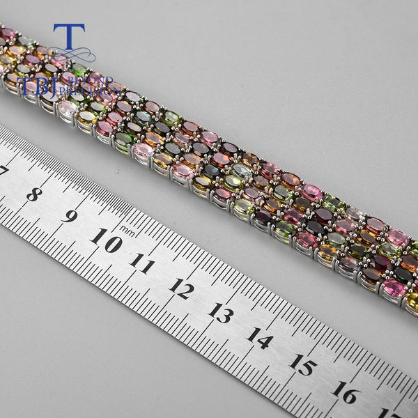 Mixed Tourmaline Bracelet-ToShay.org