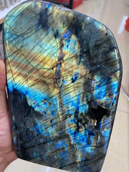 Blue Labradorite Gemstone-ToShay.org