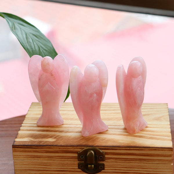 Pink Rose Quartz Angel-ToShay.org