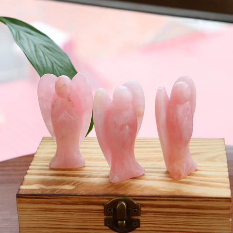 Pink Rose Quartz Angel-ToShay.org