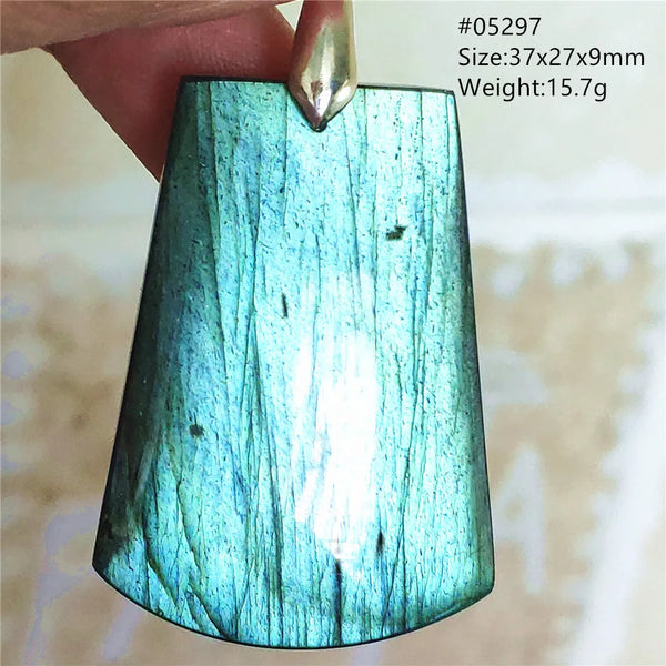 Blue Light Labradorite Pendant-ToShay.org