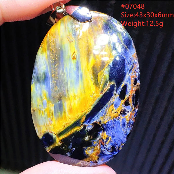 Blue Pietersite Pendant-ToShay.org