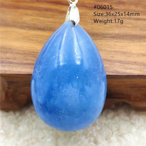 Blue Aquamarine Pendant-ToShay.org