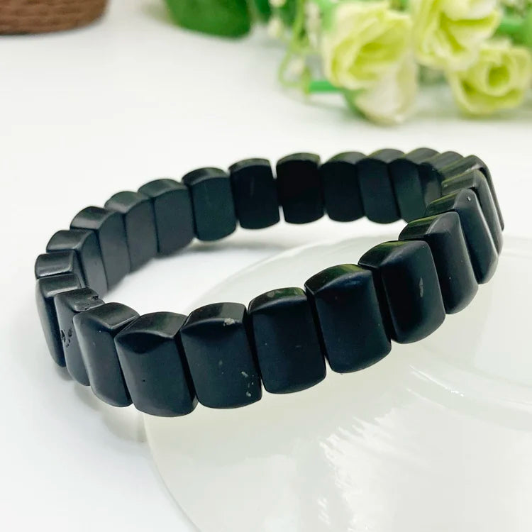 Black Shungite Bracelet-ToShay.org