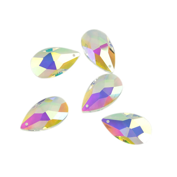 Crystal Tear Drop Pendant-ToShay.org