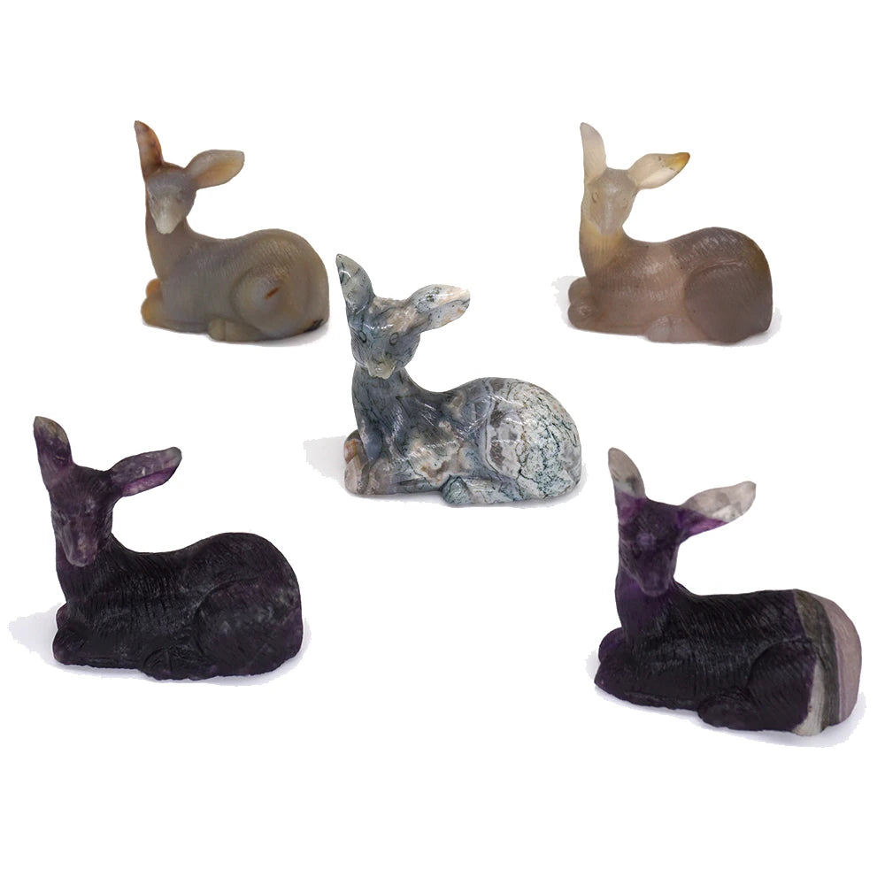 Purple Fluorite Deer-ToShay.org