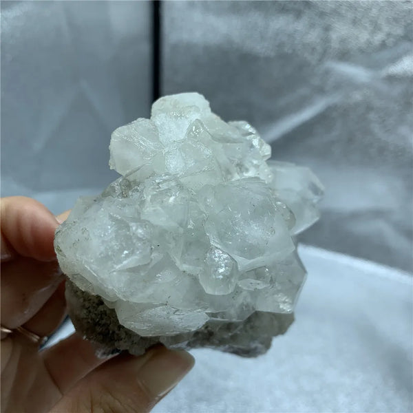 White Apophyllite Crystal Rock-ToShay.org