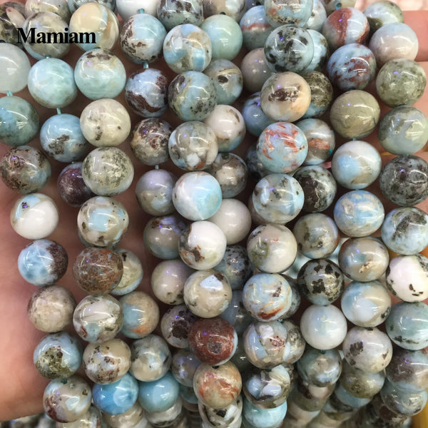 Blue Larimar Beads-ToShay.org