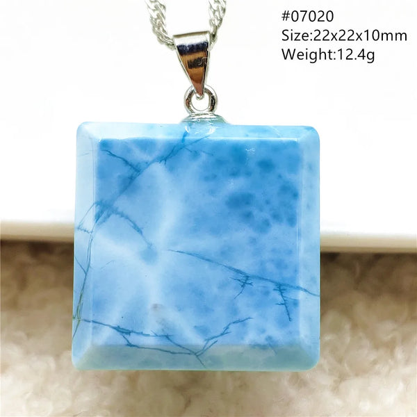 Blue Larimar Pendant-ToShay.org