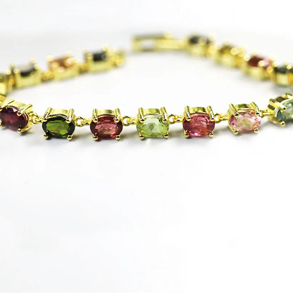 Mixed Tourmaline Bracelet-ToShay.org