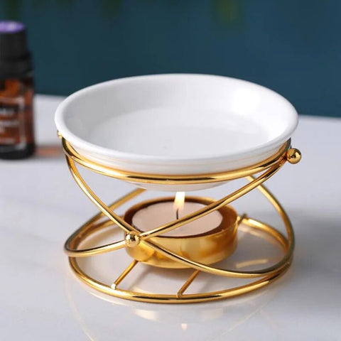 Wrougt Iron Essential Oil Burner-ToShay.org