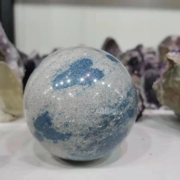 Blue K2 Jasper Ball-ToShay.org