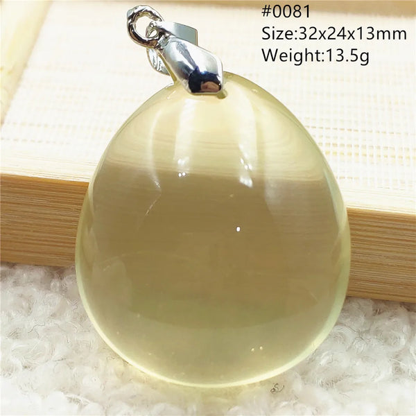 Yellow Citrine Quartz Pendant-ToShay.org