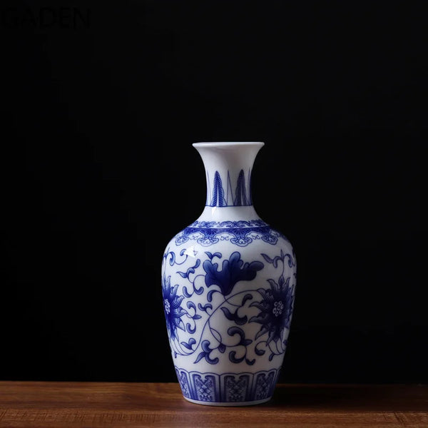 Blue White Porcelain Vase-ToShay.org