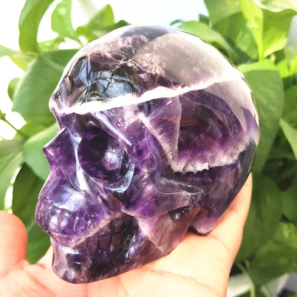 Purple Dream Amethyst Skull-ToShay.org