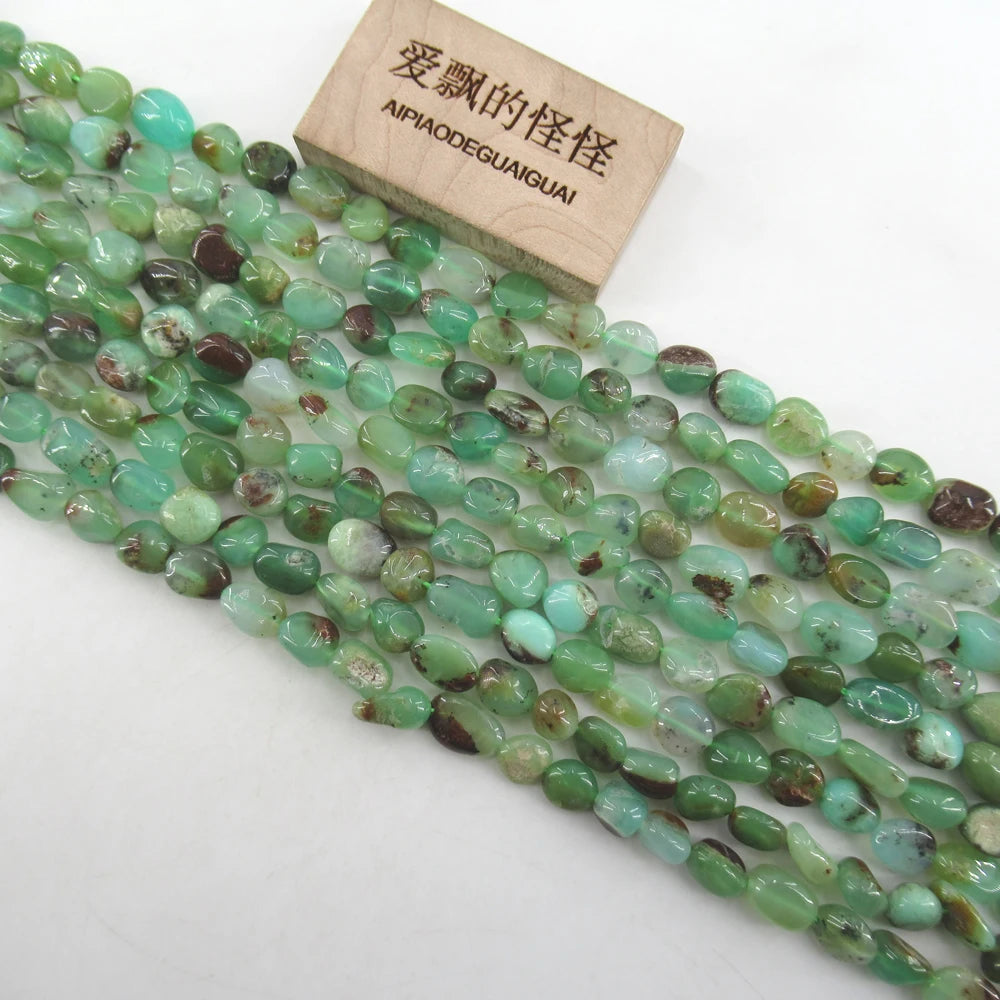 Green Chrysoprase Beads-ToShay.org