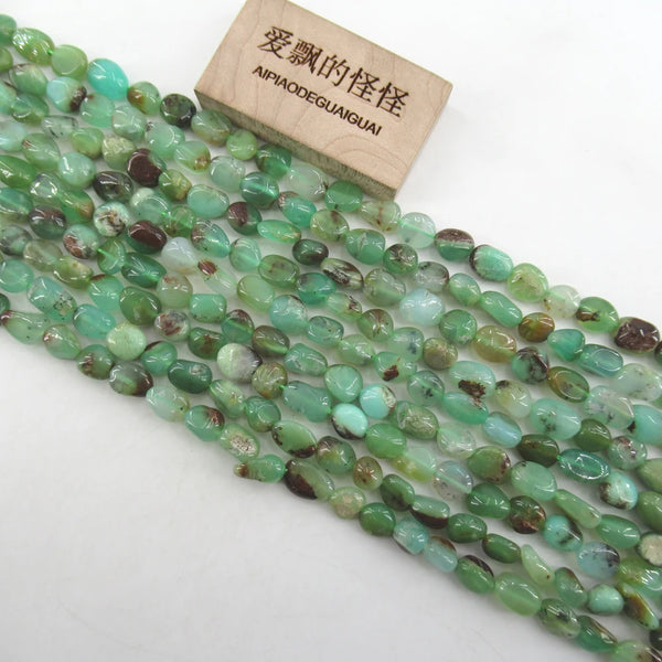 Green Chrysoprase Beads-ToShay.org