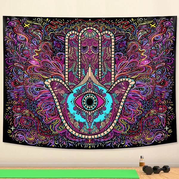 Hamsa Hand Tapestry-ToShay.org