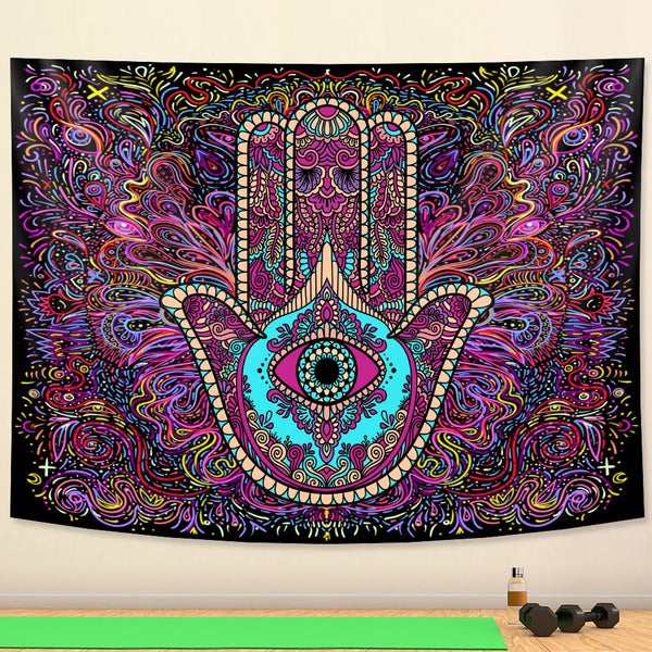 Hamsa Hand Tapestry-ToShay.org