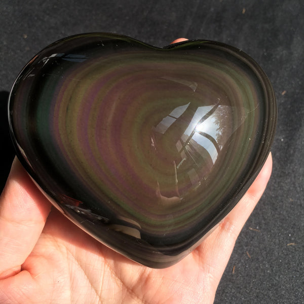 Rainbow Obsidian Hearts-ToShay.org