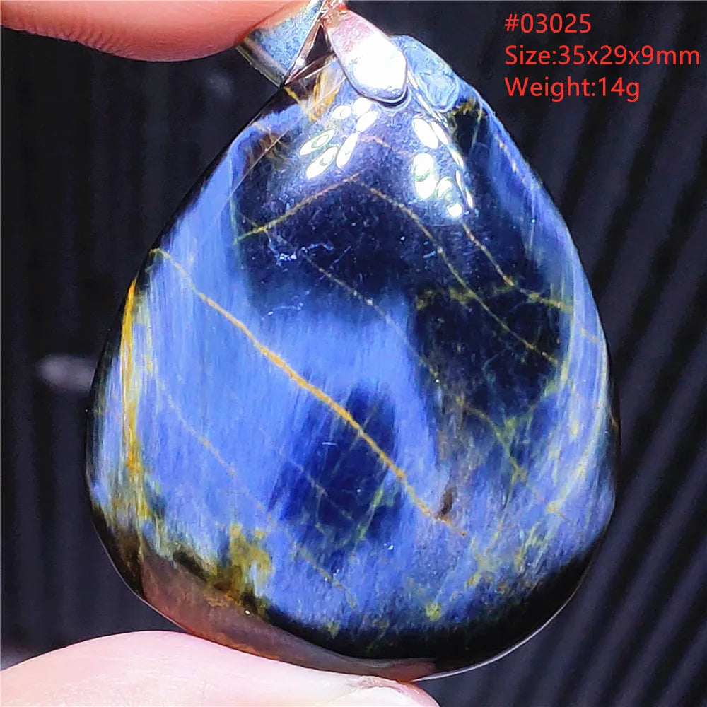 Blue Pietersite Pendant-ToShay.org