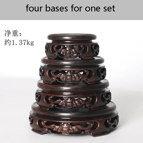 Ebony Wood Base-ToShay.org