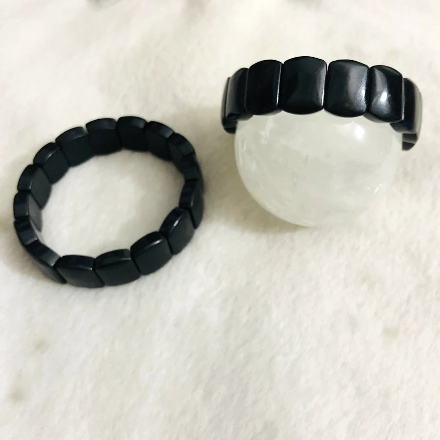 Black Shungite Bracelet-ToShay.org