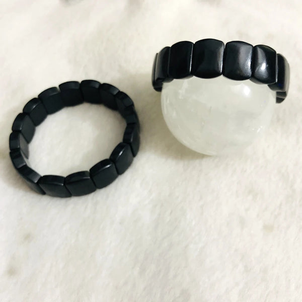 Black Shungite Bracelet-ToShay.org