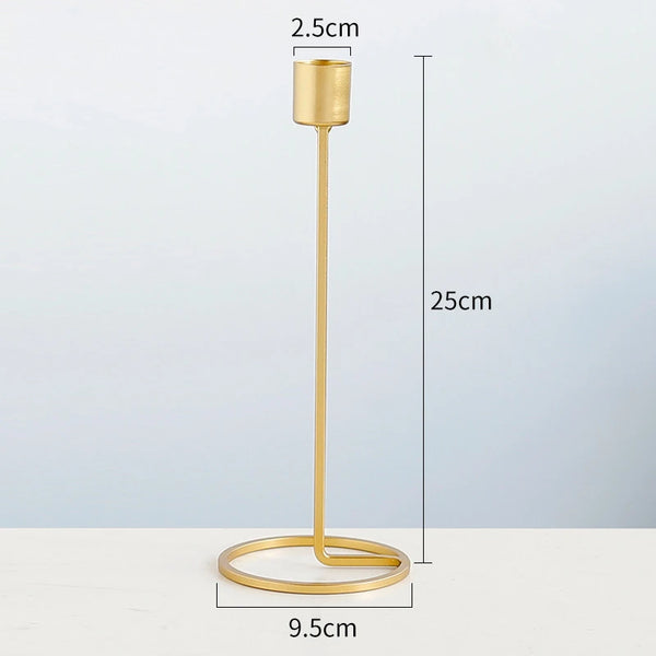 Gold Candlestick Holders-ToShay.org