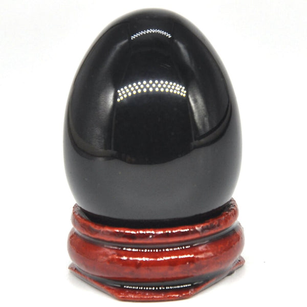 Black Obsidian Egg-ToShay.org