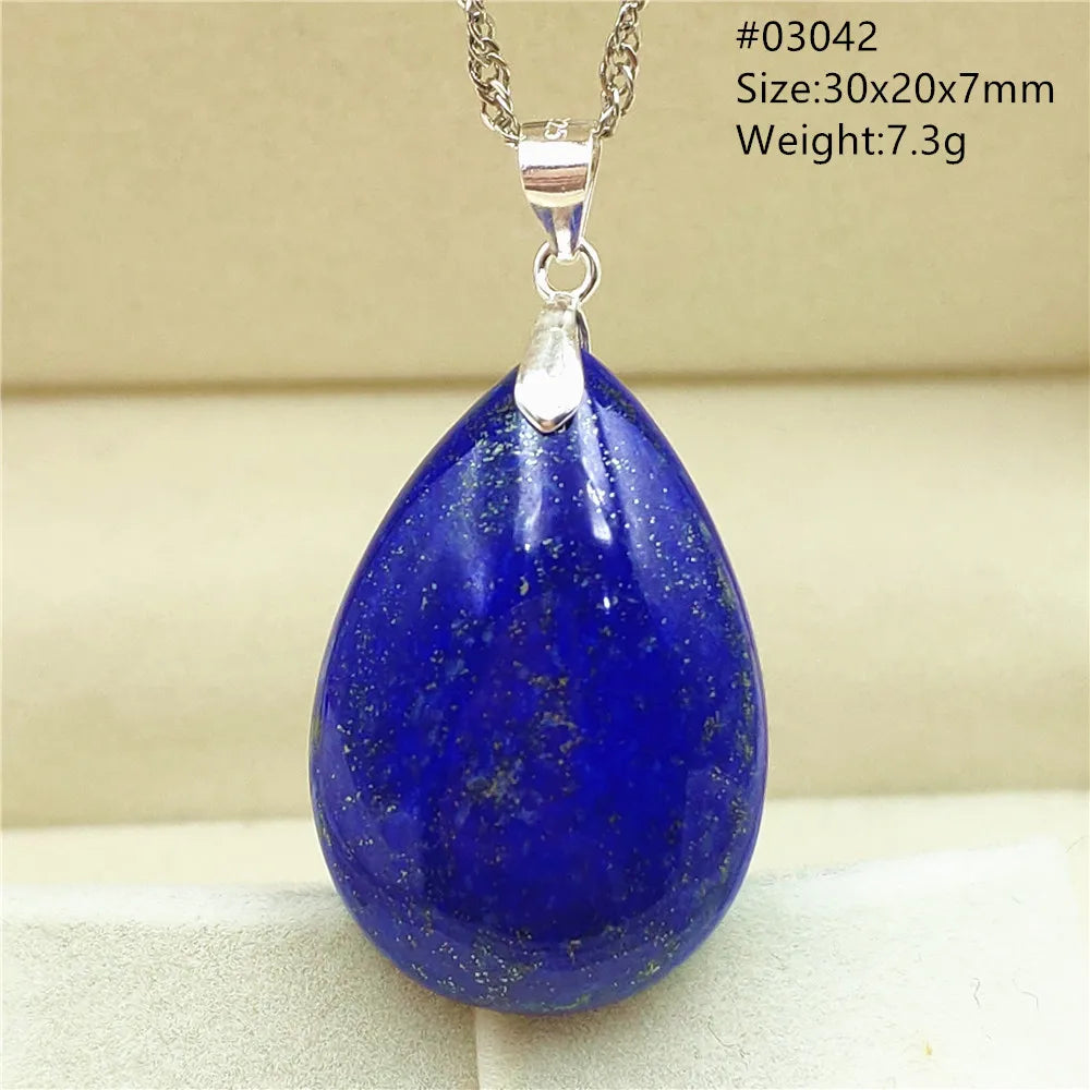Blue Lapis Lazuli Pendant-ToShay.org