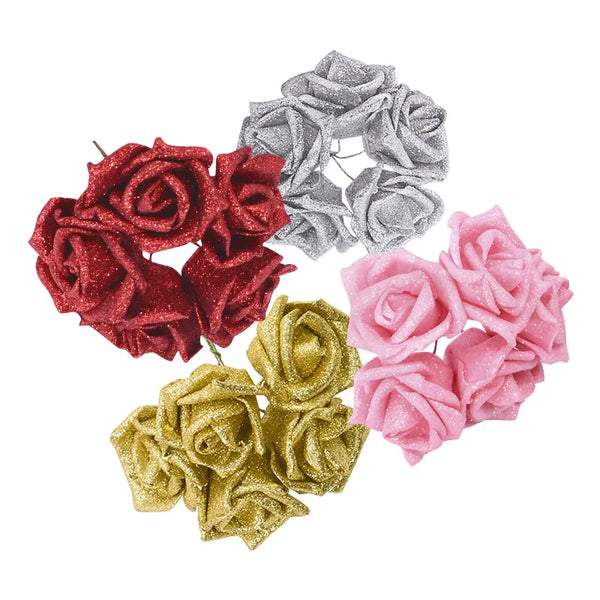 Glitter Rose Flowers-ToShay.org