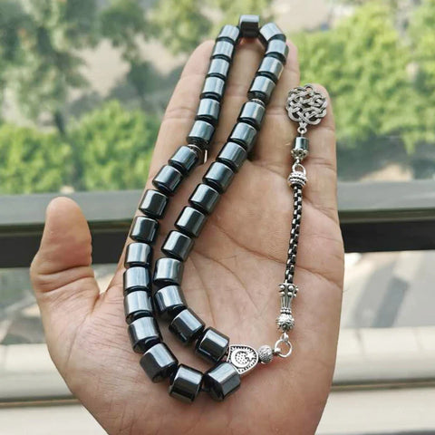 Silver Hematite Tasbih-ToShay.org