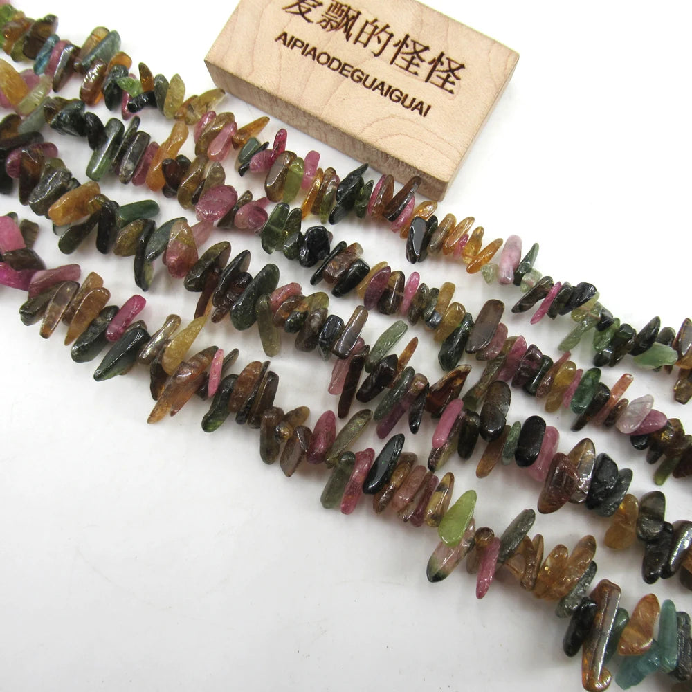 Mixed Tourmaline Chip Beads-ToShay.org