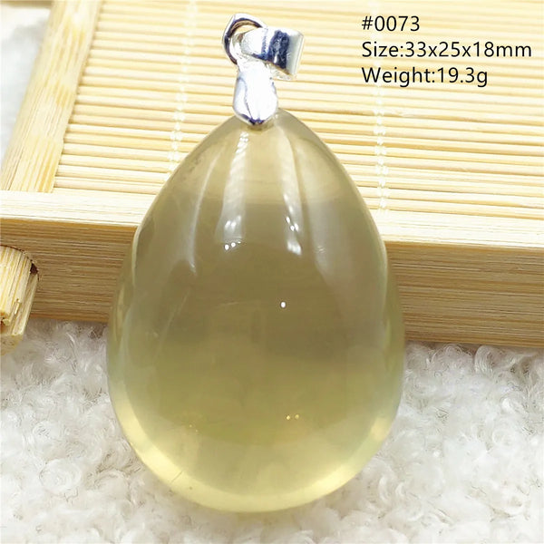 Yellow Citrine Quartz Pendant-ToShay.org