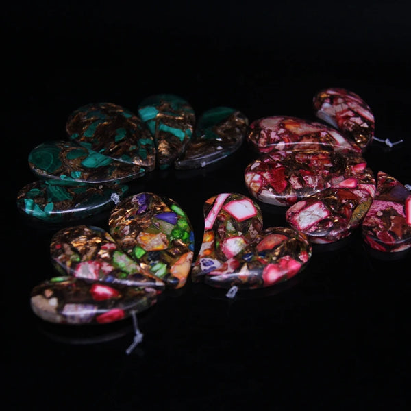 Mixed Emperor Jasper Pendants-ToShay.org