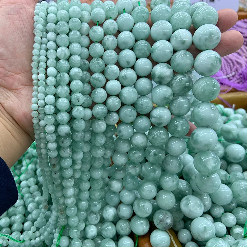 Green Angelite Beads-ToShay.org