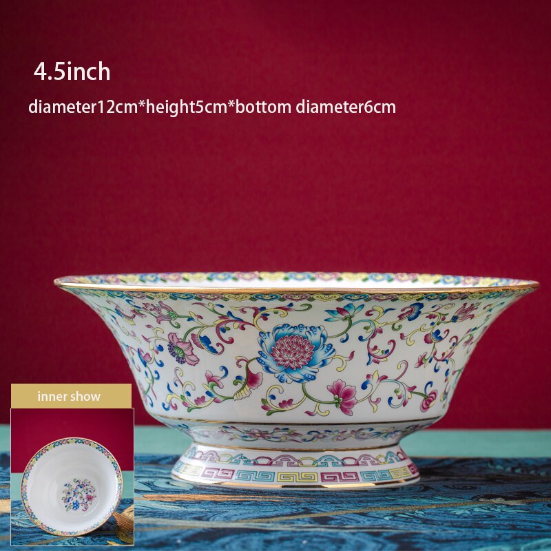 Jingdezhen Bone China Bowl-ToShay.org