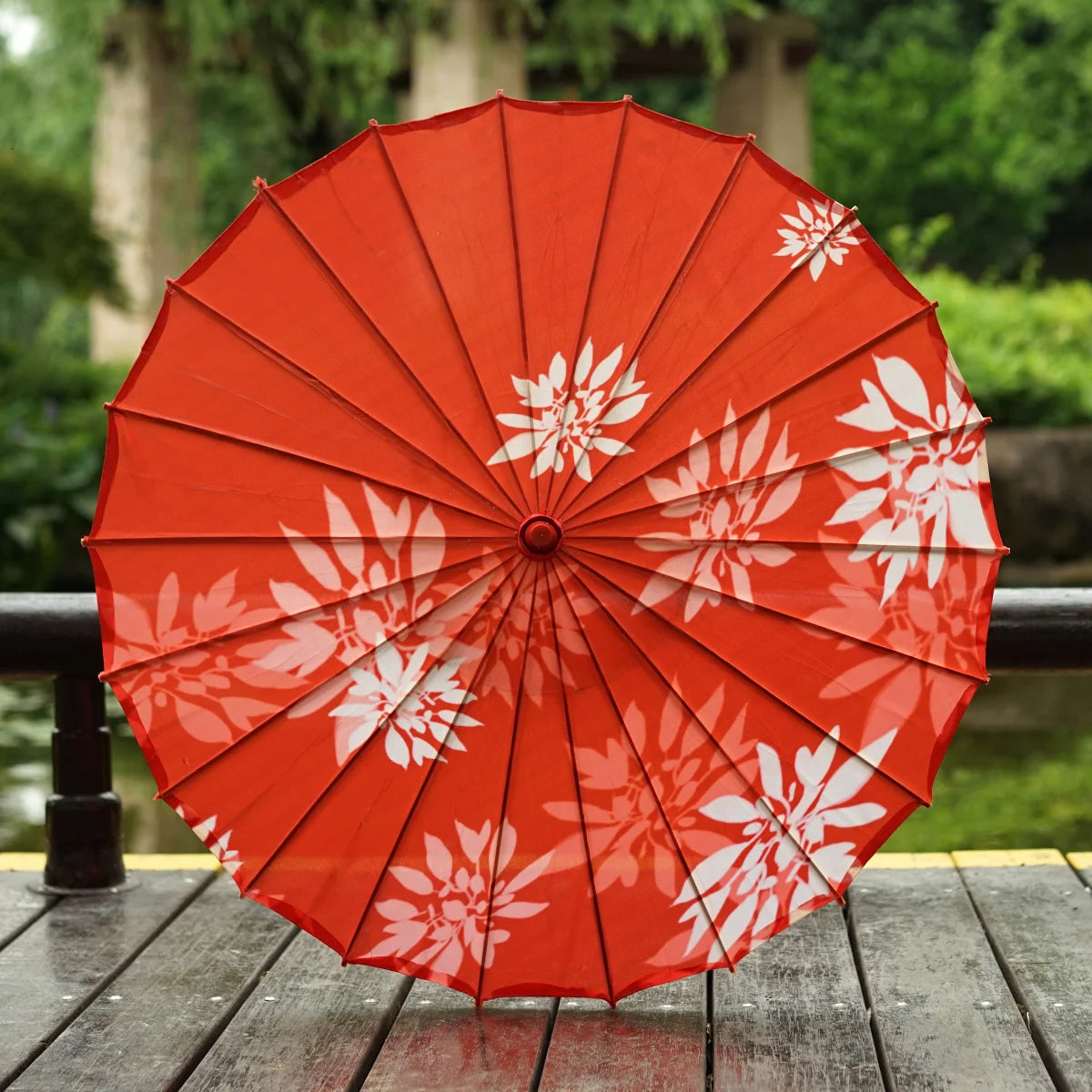Red Paper Umbrellas-ToShay.org