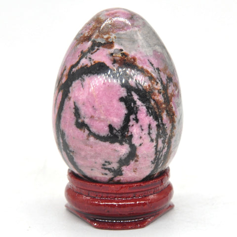 Pink Rhodochrosite Egg-ToShay.org