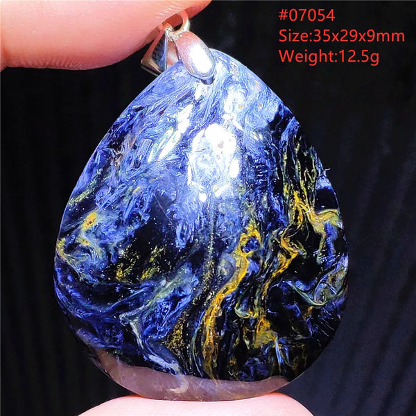 Blue Pietersite Pendant-ToShay.org