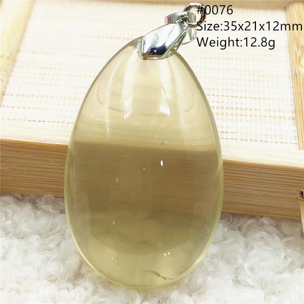 Yellow Citrine Quartz Pendant-ToShay.org