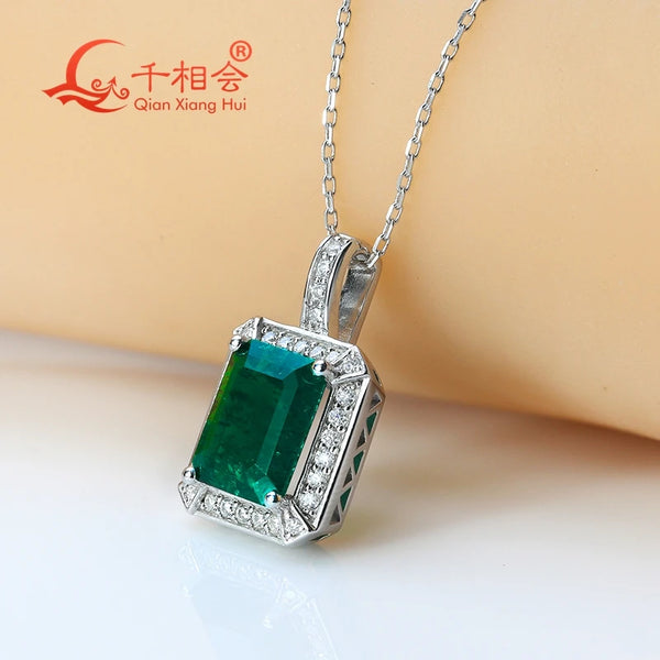 Green Emerald Pendant-ToShay.org