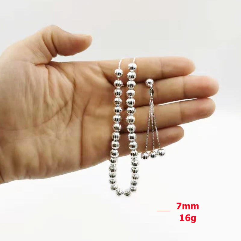 Silver Bead Tasbih-ToShay.org