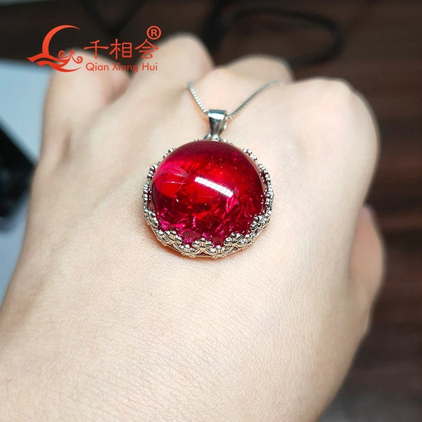 Red Ruby Pendant-ToShay.org