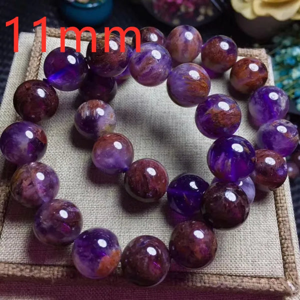 Purple Phantom Quartz Bracelet-ToShay.org